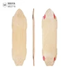 Blank freeride skate board deck long board deck 9ply Northeast Maple 37*10inch Wholesale Unfinished longboard deck