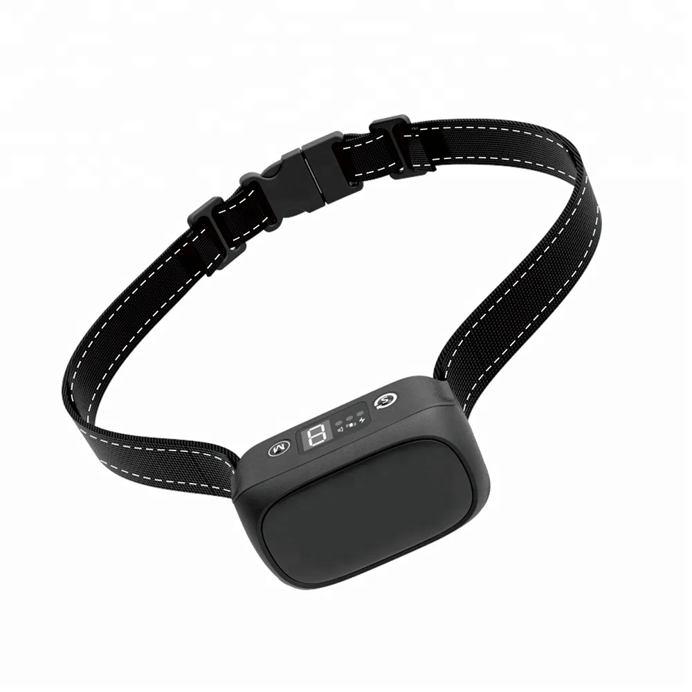 

2018 new rechargeable bark collar for Amazon sale, Orange/blue/black/pink