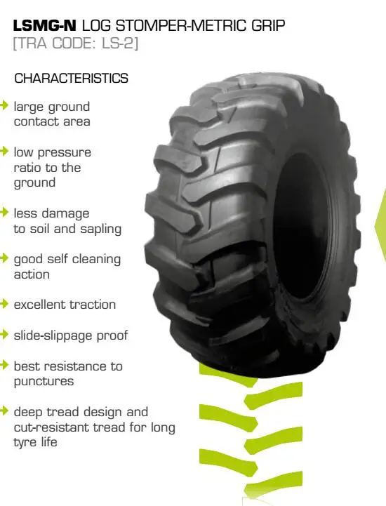 FORESTRY TIRE 700/50-26.5 23.1-34 TRACTOR TYRE