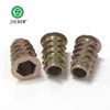Hex socket drive zamak insert nut