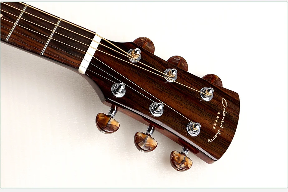 东方樱桃电动 41英寸实木吉他音响与皮卡