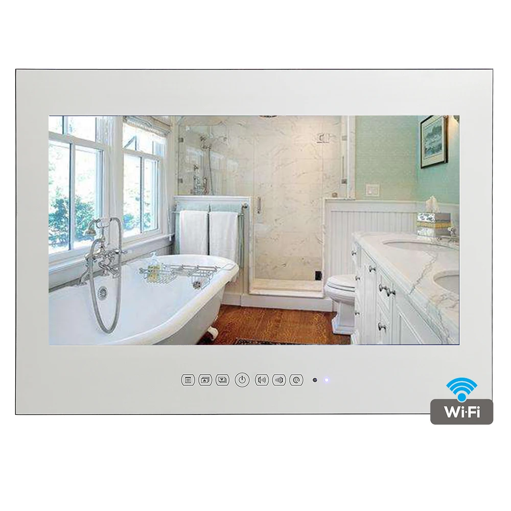 

21.5 Android Waterproof LED TV Mirror Frameless For Bathroom