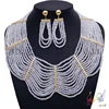 Yulaili new arrival hot-sale several colors jewellery sets for women free shipping 18K gold plated stylish jewellery sets