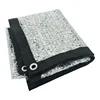 Silver dog/cat aluminum shade mesh