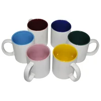 

High quality A grade inner color 11oz ceramic sublimation mug cup