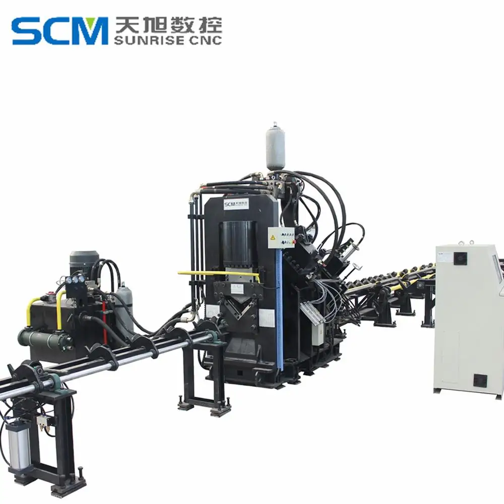 
CNC steel angle cutting machine Punching Marking lathe metal cutting machine price 