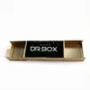 Double Door Design Paper Gift Box Two Layers Insert With Stamping Logo