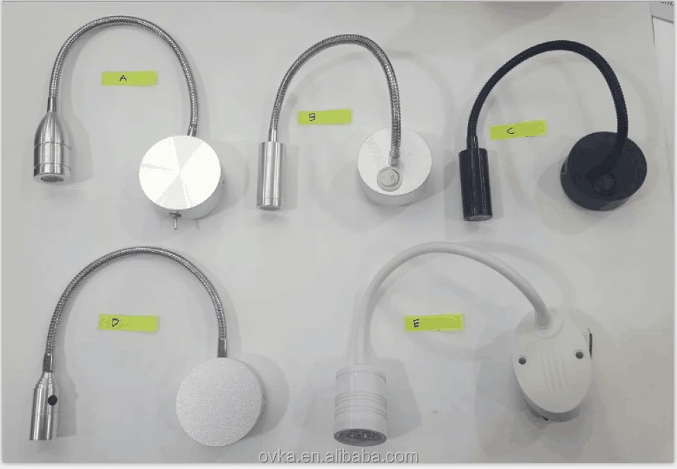 Marchearrêt Led Avec Blanc Buy Flexible D'hôtel 3 Maison Liseuse À W Monté Serpent La De Lit Interrupteur Lecture Chaud Lampe Mur OlkZuwPiTX