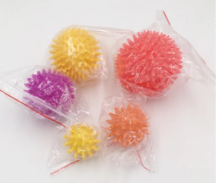 7.5cm Colorful Spiky Plastic Foot Massage Ball Buy Colorful Spiky