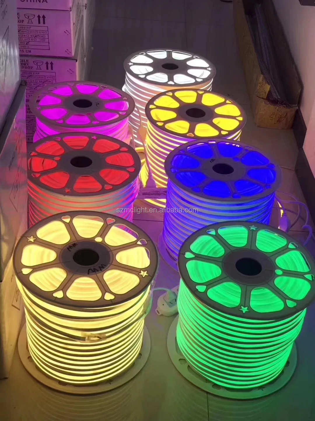 Waterproof Neon Lights Custom Flexible Strip Round 16mm Buy