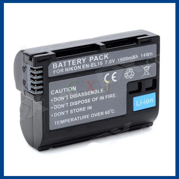 Hot Sell EN-EL15 Battery for Nikon D7000 / D800 / D600 / V1