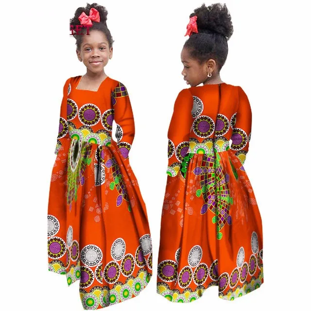 Brw Baby Girls Clothing Brand Dress Style Dashiki African Print Party ...