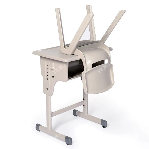 Metal Student Table Chair Set Durable Used Classroom Furniture School