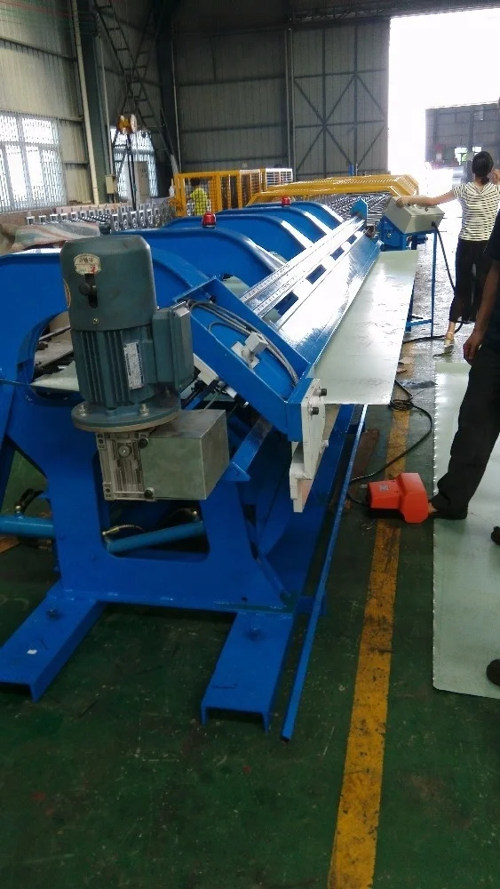 
High Speed CNC Folding and Slitting Machine metal bending machine roof sheet folding machine 