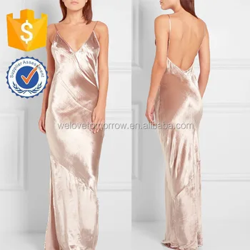 satin maxi nightdress
