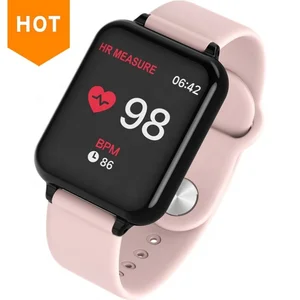 Waterproof Sports Smartwatch Heart Rate & Blood Pressure Monitor