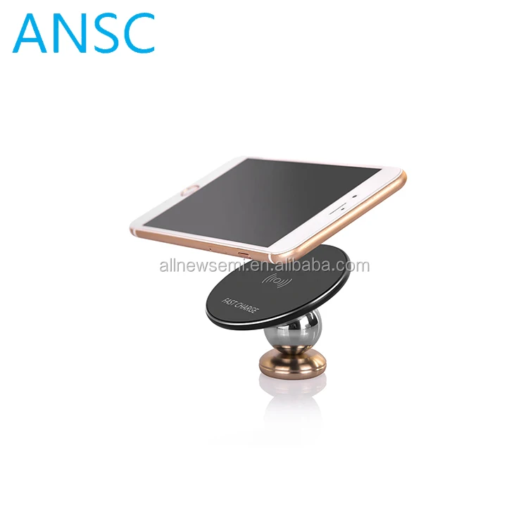 Mini Shape Pad And Receiver Mobile Phone Charging Wireless Car Charger