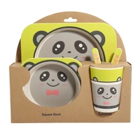 

Hot Selling 3 Compartment Bamboo Plates for kids