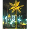 Outside led electric lighted decoration palm tree