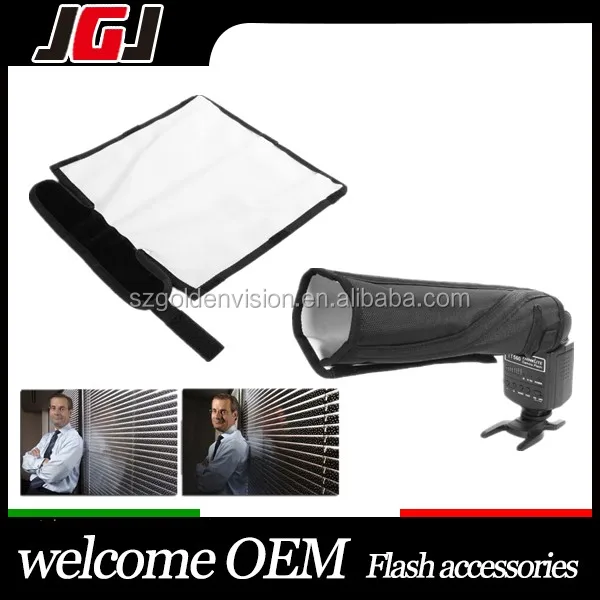 OEM Photography Accessories Flash Reflector Card for Sony Nikon Canon Vivitar Sigma Metz Speelite Diffuser Bender