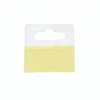 Customized Clear Plastic PVC Self Adhesive Stickers Hang Tab