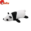 Black and white color cute panda shaped back support reading pillow bed