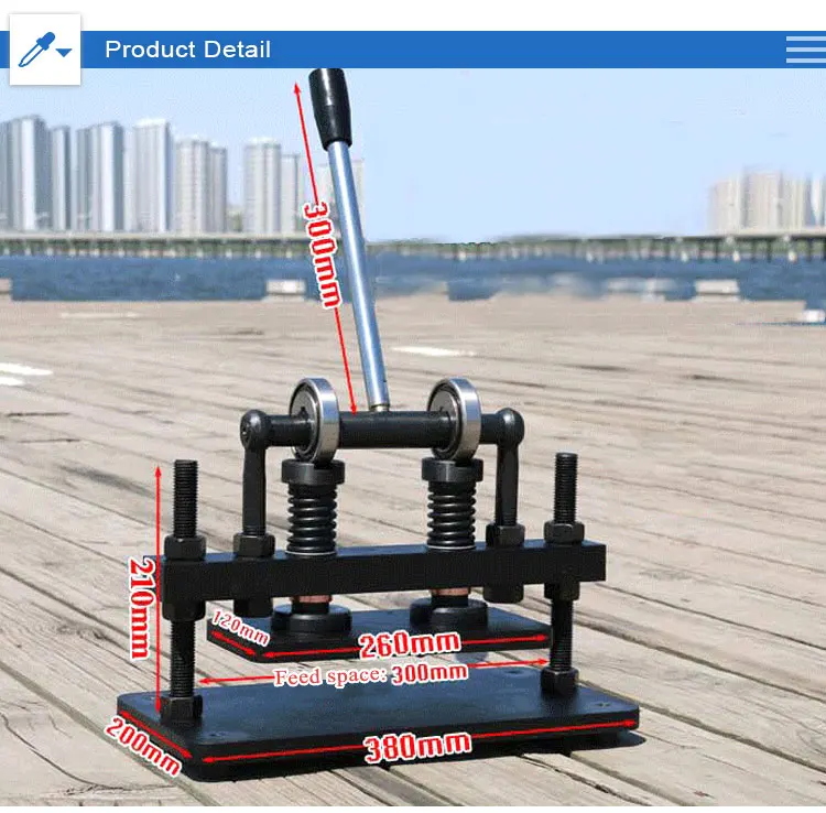 Genuine Manual Die Cutting Machine Small Pressure Die Stamping Sample Cutting Machine Cutting