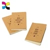 A4 / A5 / A6 Custom 2013 kraft paper notebook printing making with machine in china supplier