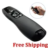 R400 2.4Ghz USB Wireless Presenter Laser Pointer PPT Remote Control for Powerpoint Presentation