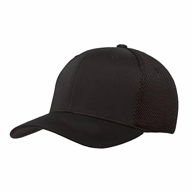 Wholesale Design Your Own Custom Unisex Blank Mesh Fitted Baseball Caps ...