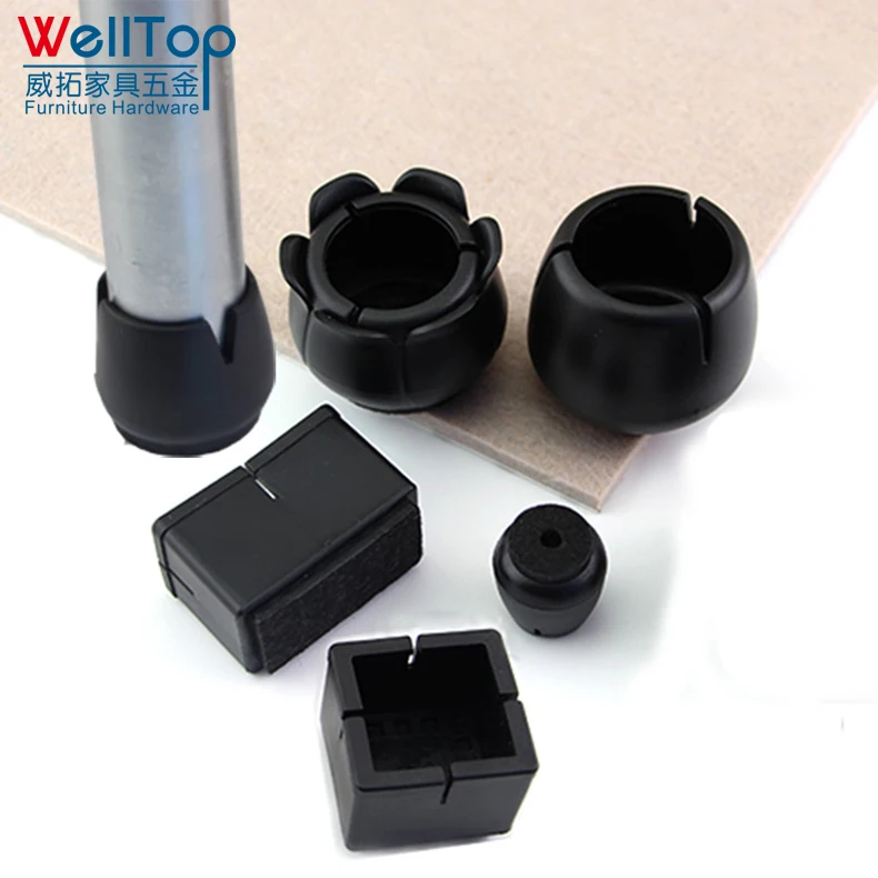 Modern Furniture Adjustable Height Rubber Feet Leg Table Chair Base For Table Vt17.019