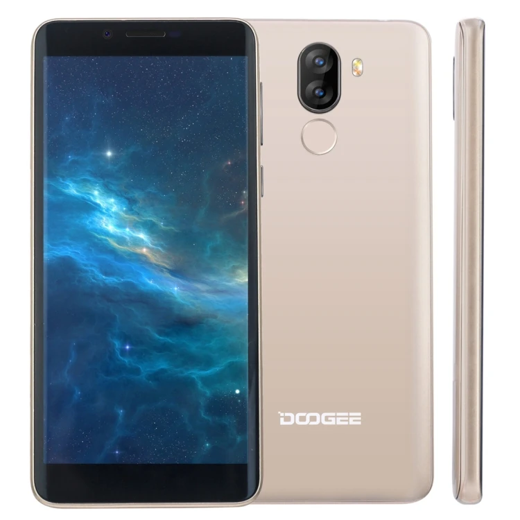 

DOOGEE X60L, 2GB+16GB Dual Back Cameras DTouch Fingerprint Identification 5.5 inch Android 7.0 Dual SIM (Gold, N/a