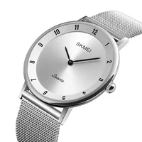 

SKMEI 1264 Men Quartz Watch Simple Mensh Band Watches Luxury Men's Ultra Thin Wristwatch Relogio Masculino