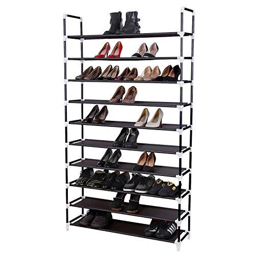 50 Pairs Non Woven Fabric Shoe Rack Shoe Tower Storage Organizer Buy Fabric Shoe Rack Shoe Tower Storage Shoe Rack Product On Alibaba Com