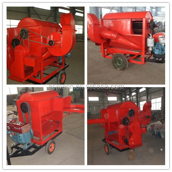 Soybean Thresher / Small Bean Threshing Machine / Soybean Rice Wheat