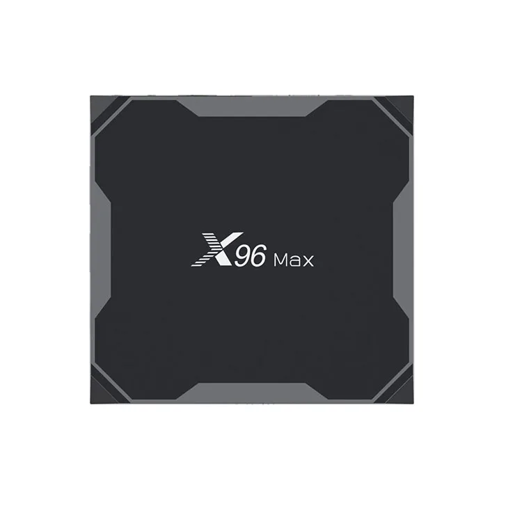 

Amlogic S905X2 Android 8.1 Smart TV BOX X96 Max 4K Media Player 4GB 64GB DDR4 Quad Core, Black