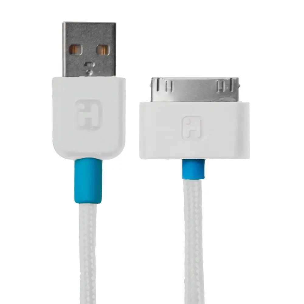 Get Quotations · iHome iHome 30 Pin USB Cable (5 ft.) - Data Cable - Retail