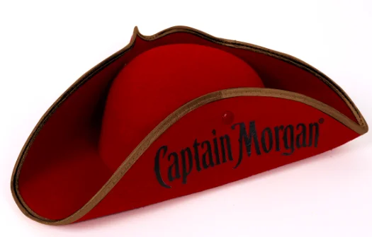 Шляпа Капитан Морган. Ручки Holly Tricorn. Cap Morgan. Купить шляпу Капитан Морган.