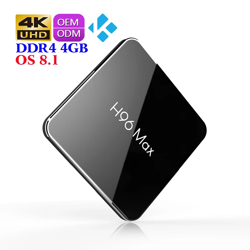 

H96 Max X2 Amlogic S905X2 BT Quad Core 4K*2K Android 8.1 TV Box ddr4 4GB 32GB Codi TV Box IPTV set top box 4K pk x96 Max
