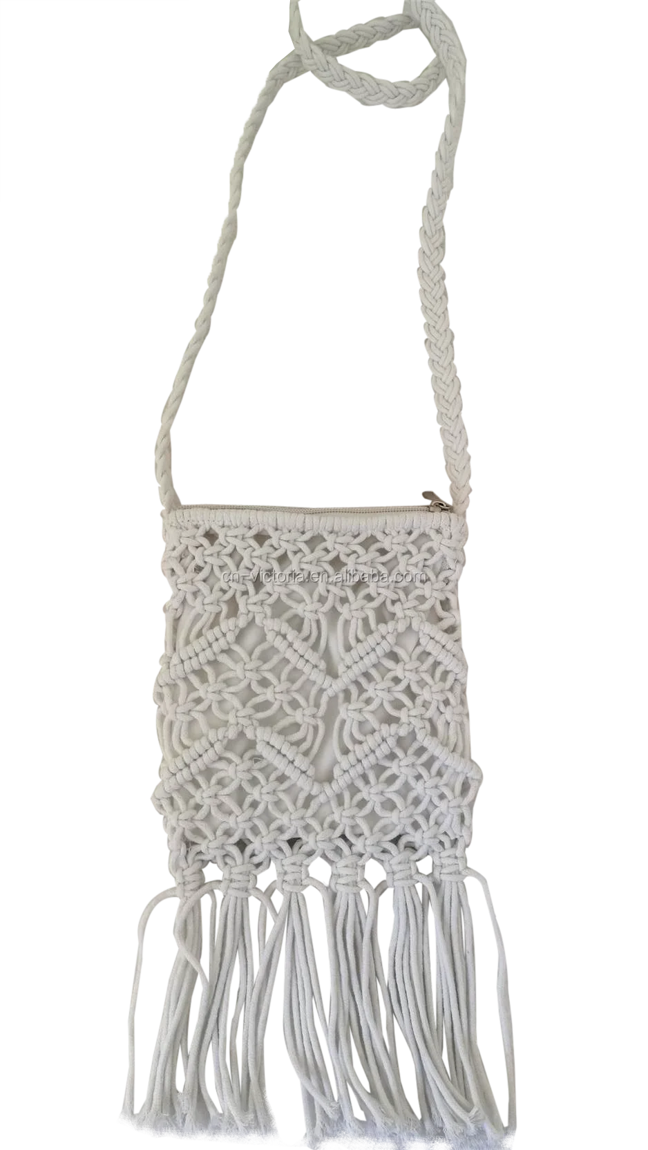 Ladies White Color Hand Made Crochet Bags - Buy Crochet Bag,Hand Made ...