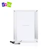 Hanging single side slim acrylic crystal frame real estate agent led light box acrylic poster frame