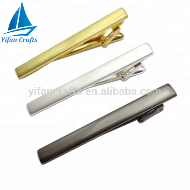 

1px 2.4 Inch Skinny Tie Bar Clip Stainless Steel Tie Clip, Custom color