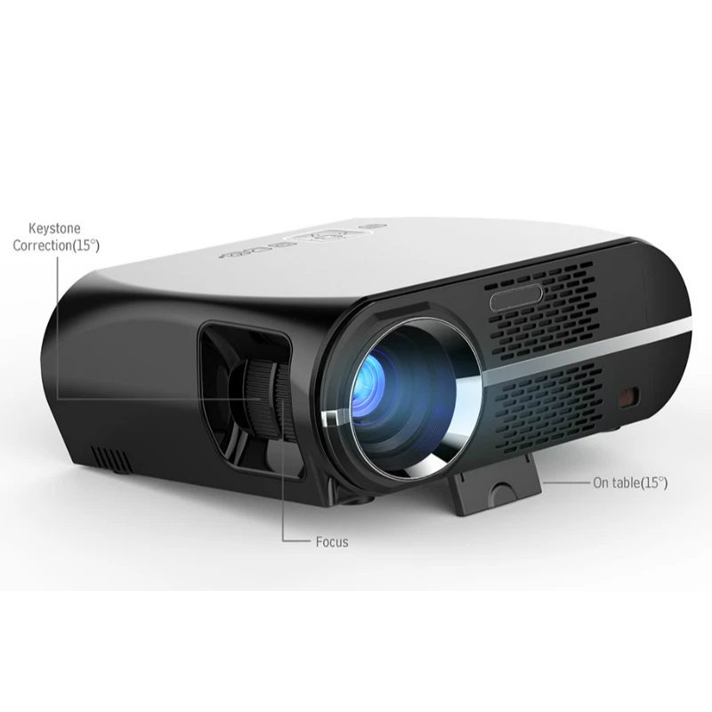 

2019 Newest GP100 best price portable digital home theater led projector with 3500Lumens