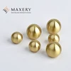 Solid Brass Furniture Cabinet Ball Handle Copper Knob Pulls Round Ball Shape