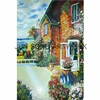 JS MLS-BD01 Handcrafted Mosaic Art Mural Hallway Wall Tile Mosaic Glass Painting