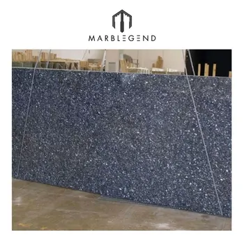 Blue pearl granite slab