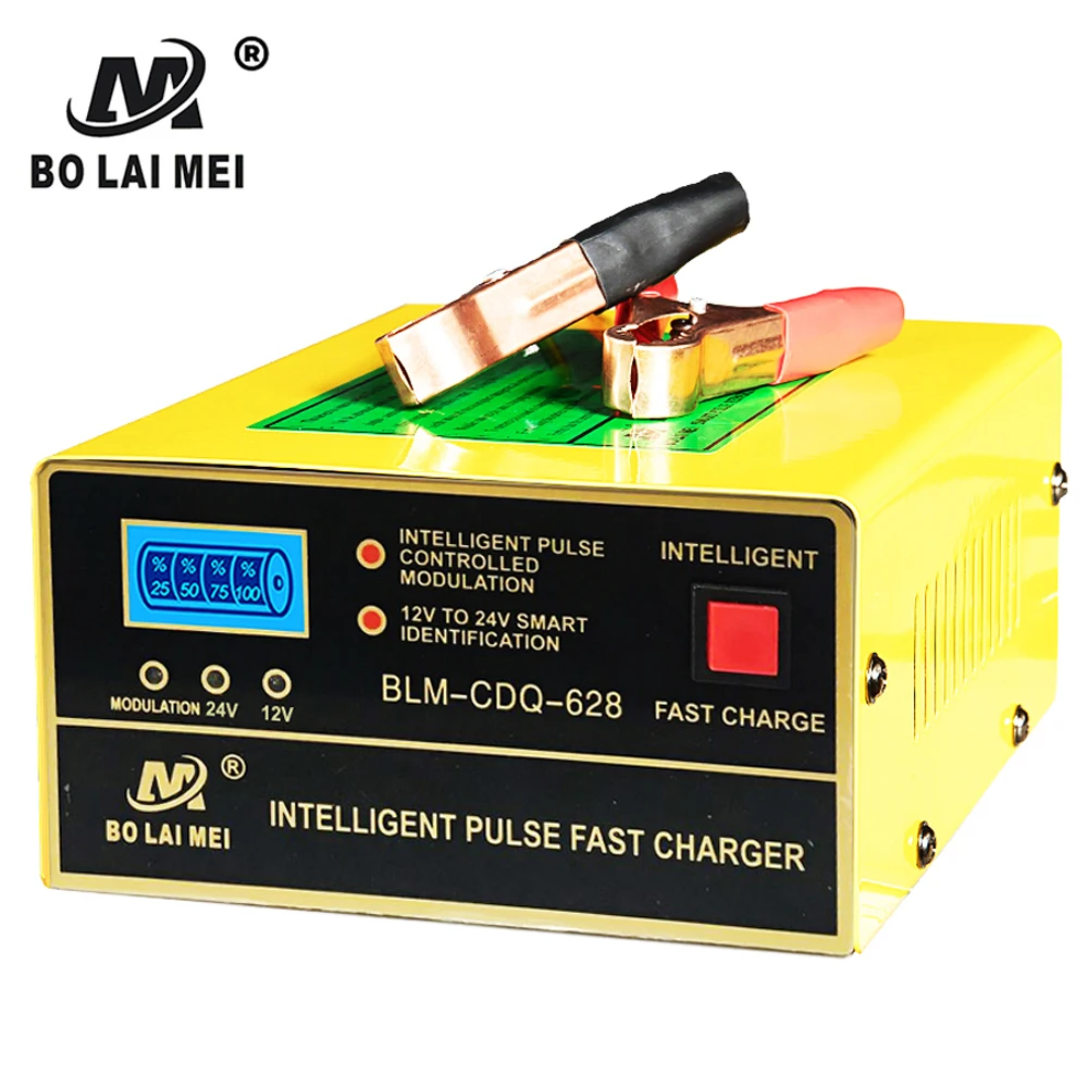 

Intelligent Automatic Fast 12 V 24 V Battery Repair Pulse Charger