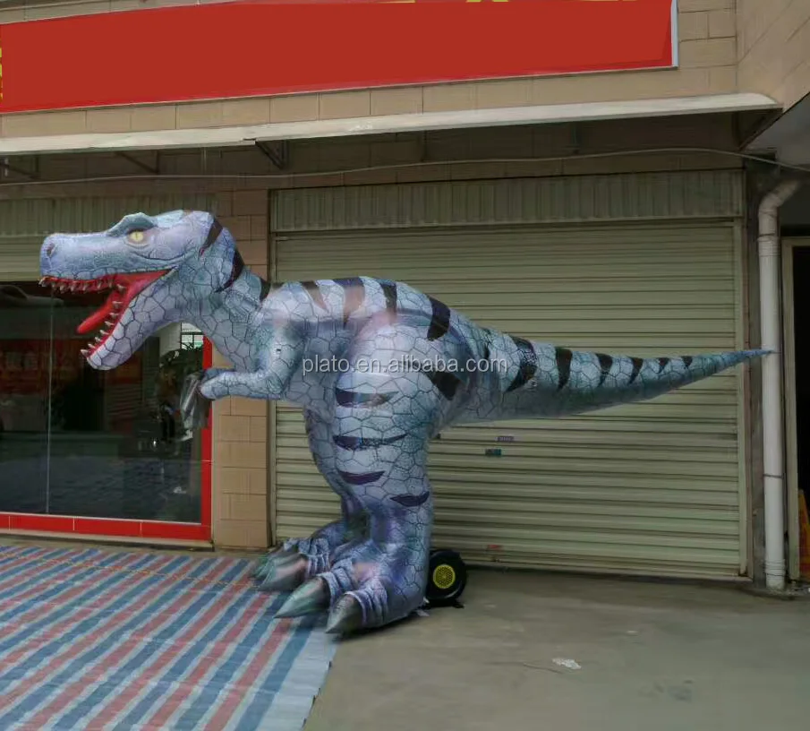 Giant Green Dinosaur Balloon,Standing Inflatable Dinosaur - Buy