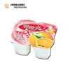 Custom Printing Peelable Plastic Pp Cup Lidding Sealing Film Rolls For Yogurt Cup