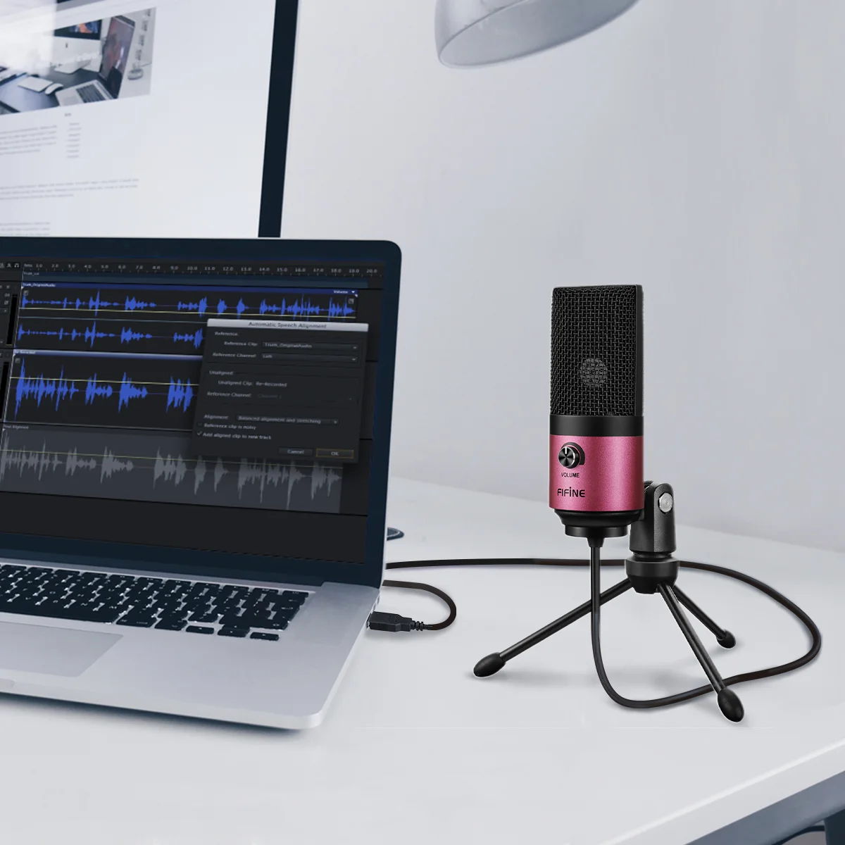 Fifine K680 Recording Computer Usb Gaming Condenser Studio Microphone ...